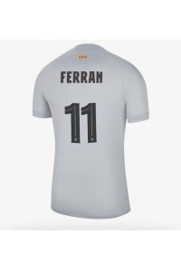 Fotbalové Dres Barcelona Ferran Torres #11 Třetí Oblečení 2022-23 Krátký Rukáv
